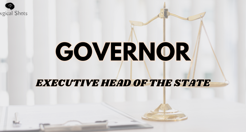 Governor - Executive Head of the State