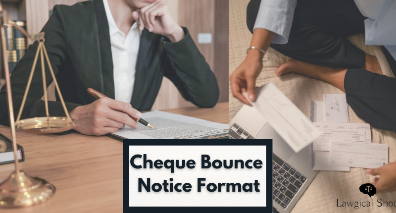 Key Pointers on Cheque Bounce Notice Format