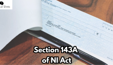 Section 143A of NI Act