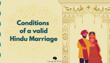 Conditions of a Valid Hindu Marriage under HMA