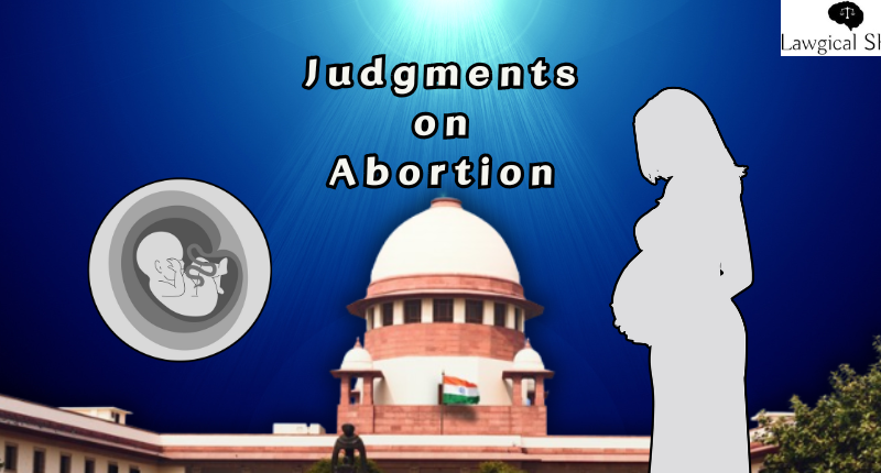 Judgments on abortion