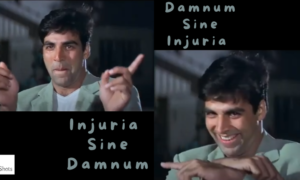 injuria sine damnum and damnum sine injuria