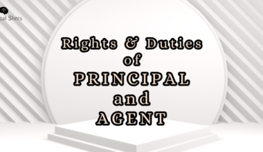 Rights and duties of principal and agent