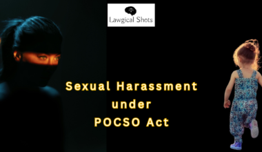 sexual harassment under pocso act