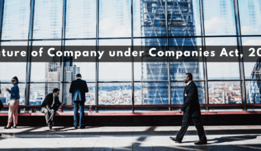 Nature of Company under Companies Act