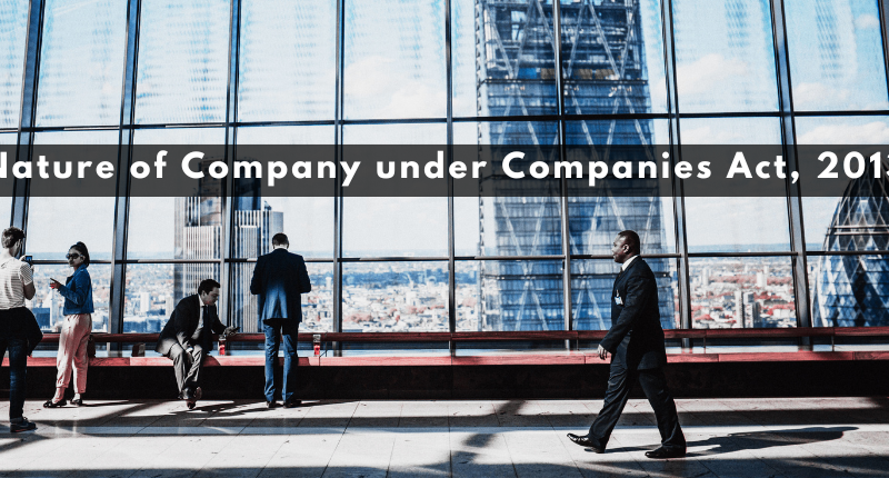 Nature of Company under Companies Act