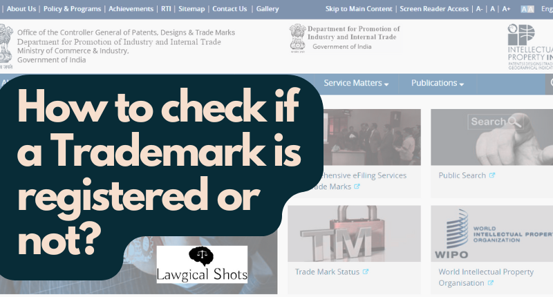 how to check if trade mark is registered