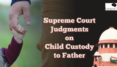 judgments on child custody to father