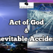 act of god and inevitable accident