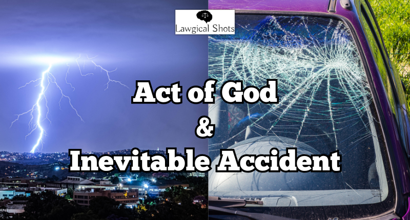 act of god and inevitable accident