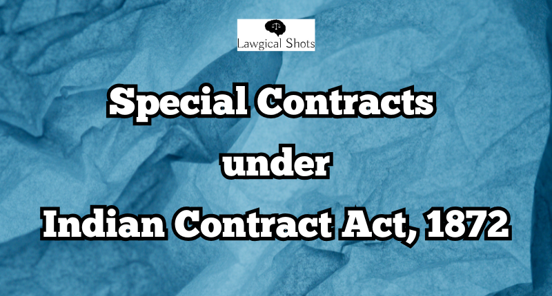 Special Contracts