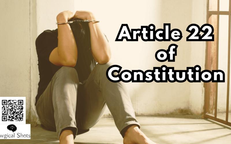 Article 22 of Constitution