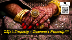 does wife's property belong to husband