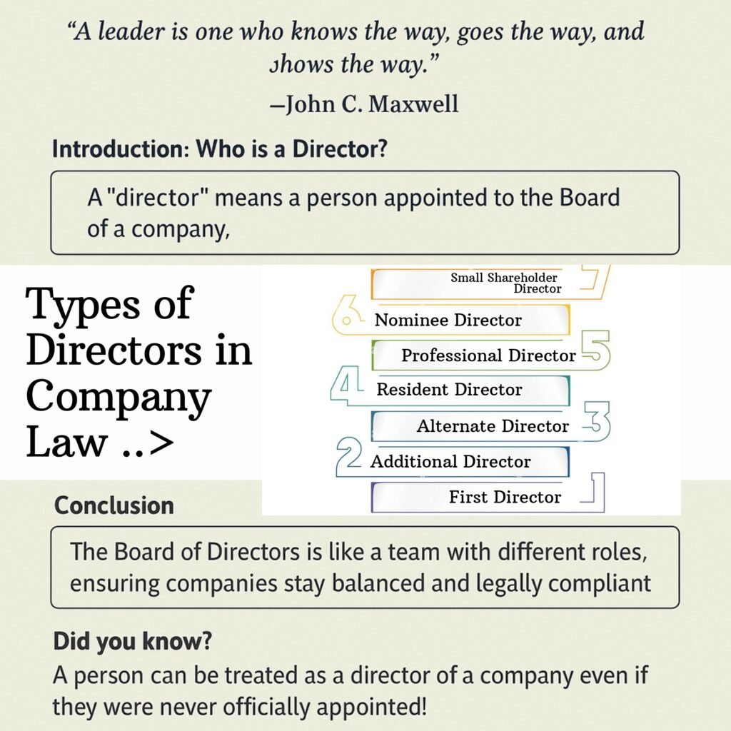 director in company law