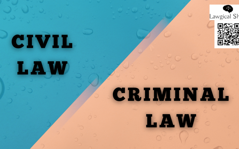civil law and criminal law difference