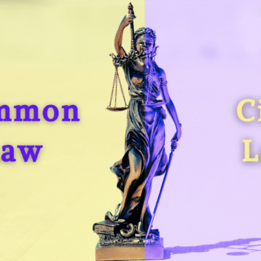 difference between civil law and common law