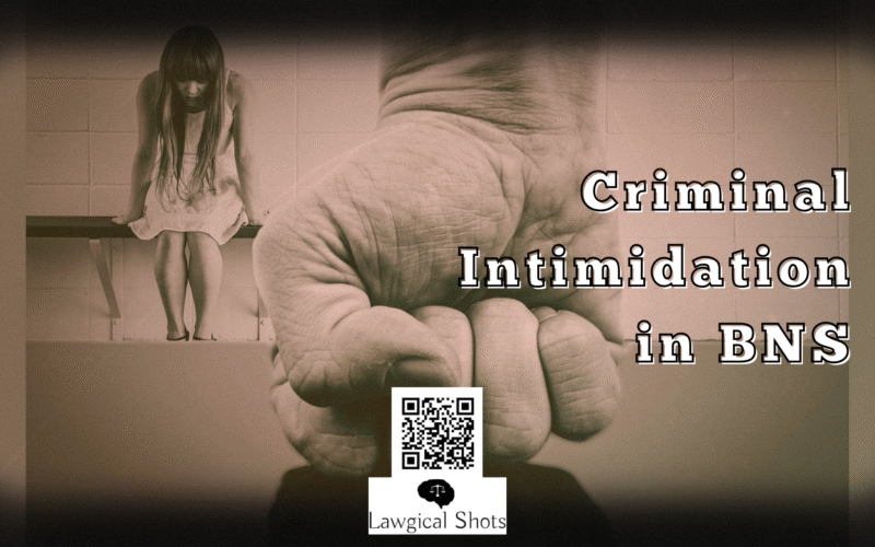 criminal intimidation bns