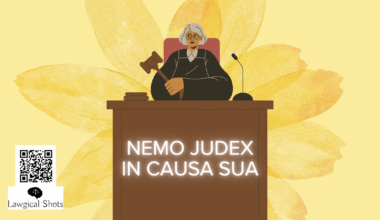 nemo judex in causa sua
