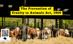 The Prevention of Cruelty to Animals Act, 1960