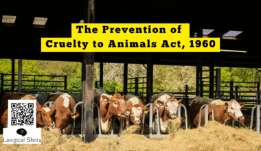 The Prevention of Cruelty to Animals Act, 1960