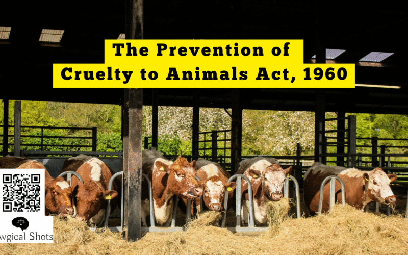 The Prevention of Cruelty to Animals Act, 1960