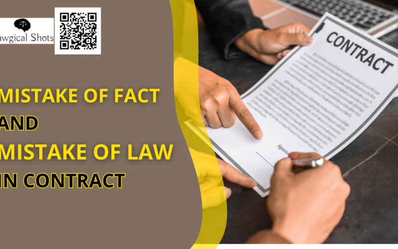 mistake of fact and mistake of law