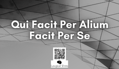 Qui Facit Per Alium Facit Per Se