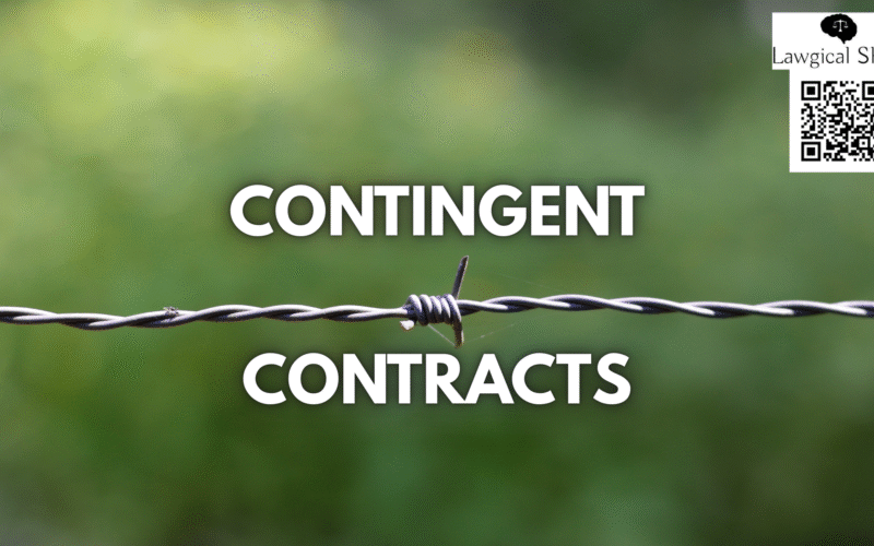 contingent contracts under Indian Contract Act