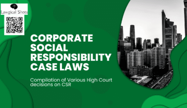 CSR case laws