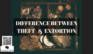 difference between theft and extortion