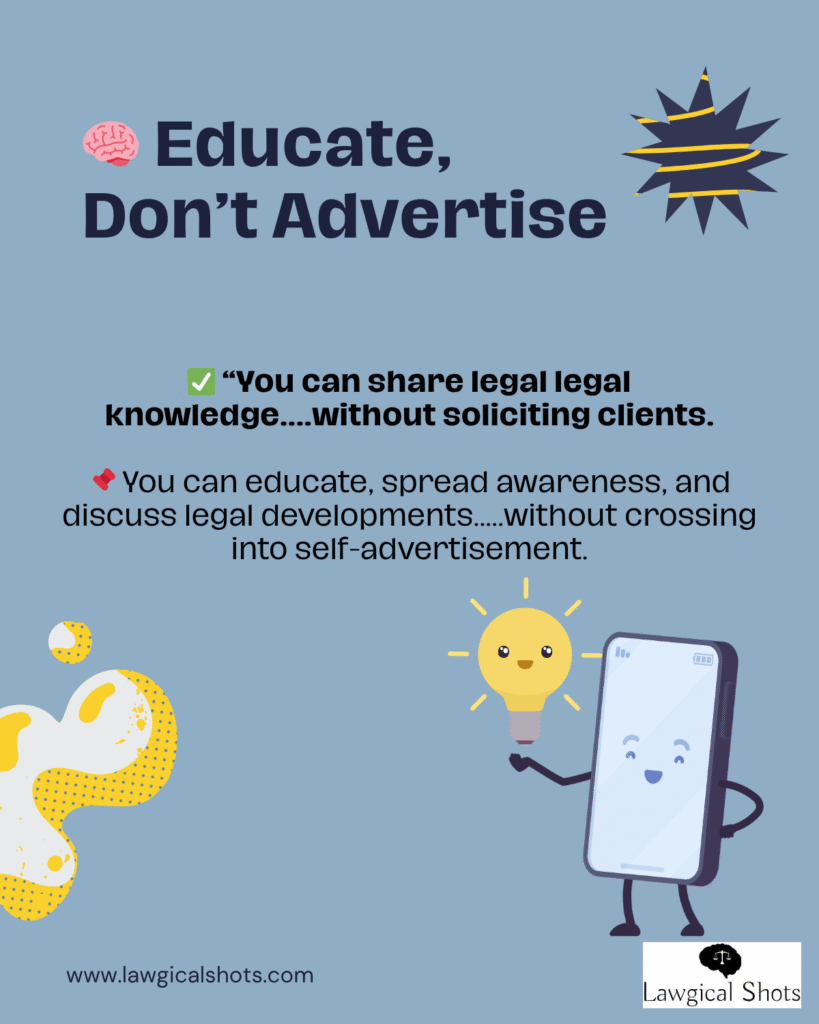 Advocates can educate and spread awareness