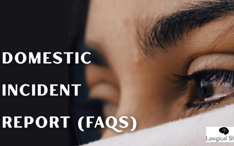 domestic incident report