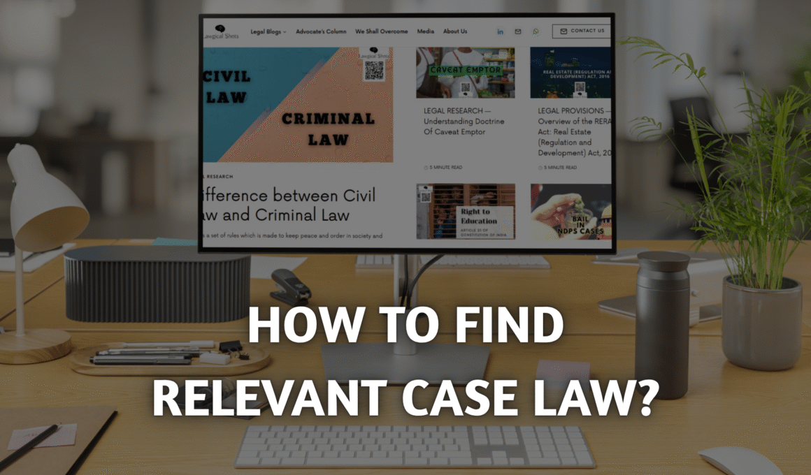 how to find relevant case law