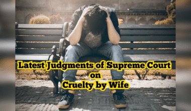 judgments on cruelty by wife