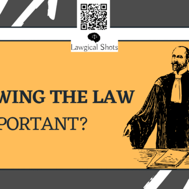 why knowing the law is important