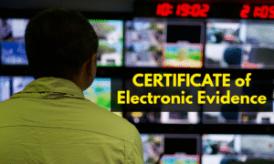 certificate of electronic evidence