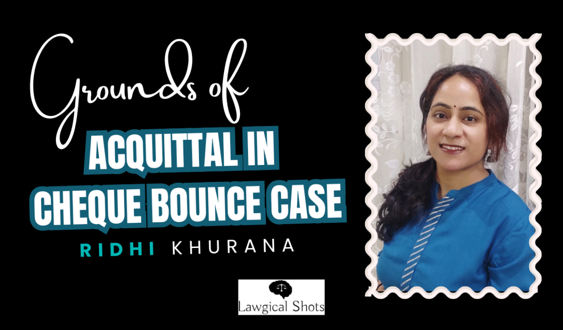 acquittal grounds for cheque bounce