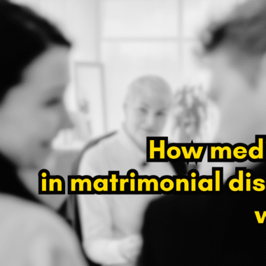 mediation in matrimonial disputes