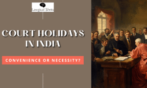 court holidays in india