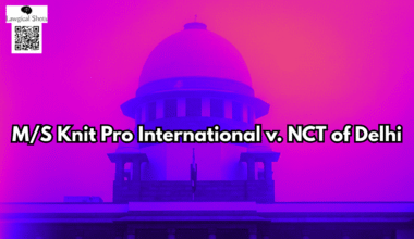 M/S Knit Pro International v. NCT of Delhi